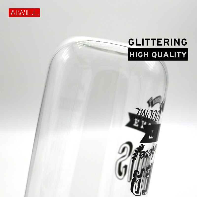 1000ml 700ml Large capacity water bottle with tea infuser Outdoor travel glass bottle with women and men