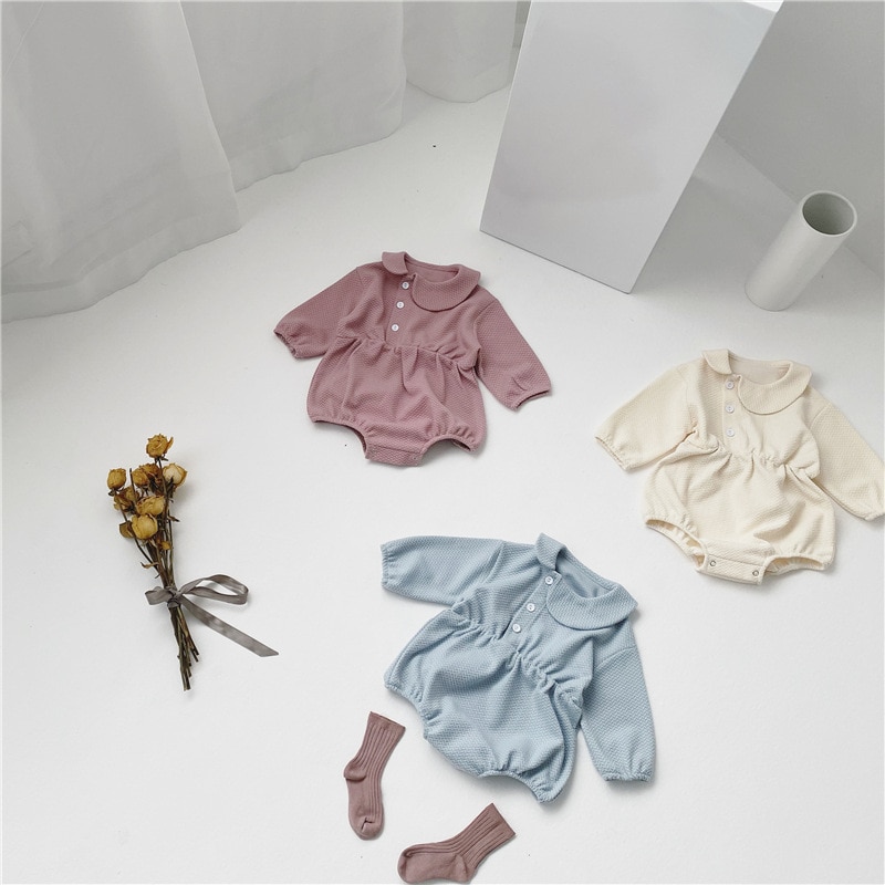 Lente Baby Baby Jumpsuit Baby Rompertjes Baby Boy Kleding Katoen