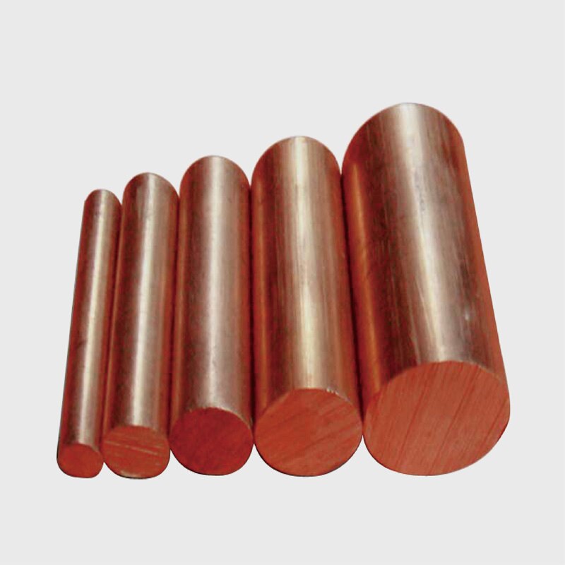 Svejseelektrode med høj hårdhed  c18200 krom kobberstænger legering bronze zirconium cucrzr solid rund