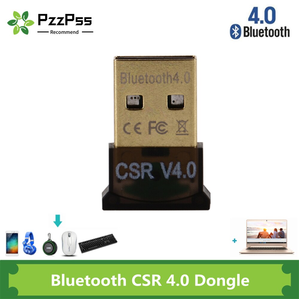 Pzzpss Mini Usb Bluetooth V 4.0 Dual Mode Sem Fio Adaptador Dongle Bluetooth Csr 4.0 Usb 2.0/3.0 Para windows 10 8 Xp Win 7
