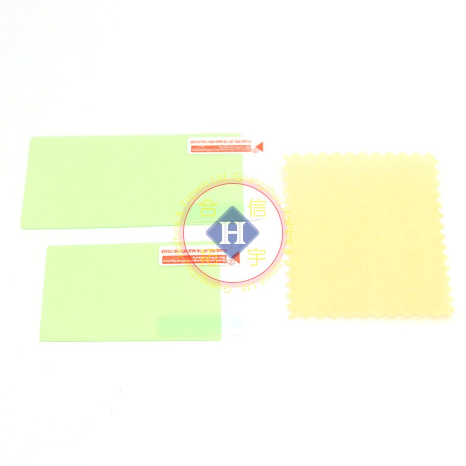 HOTHINK 100 unids/lote limpio TOP + Bottom LCD Film Protector de pantalla para Nintendo 2DS