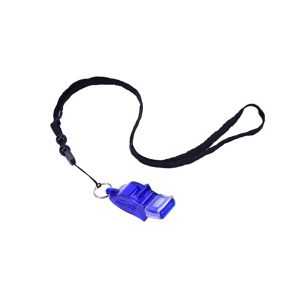 1Pc Dolphin Shape Football Soccer Sports Referee Whistle Emergency Survival tool: Royal