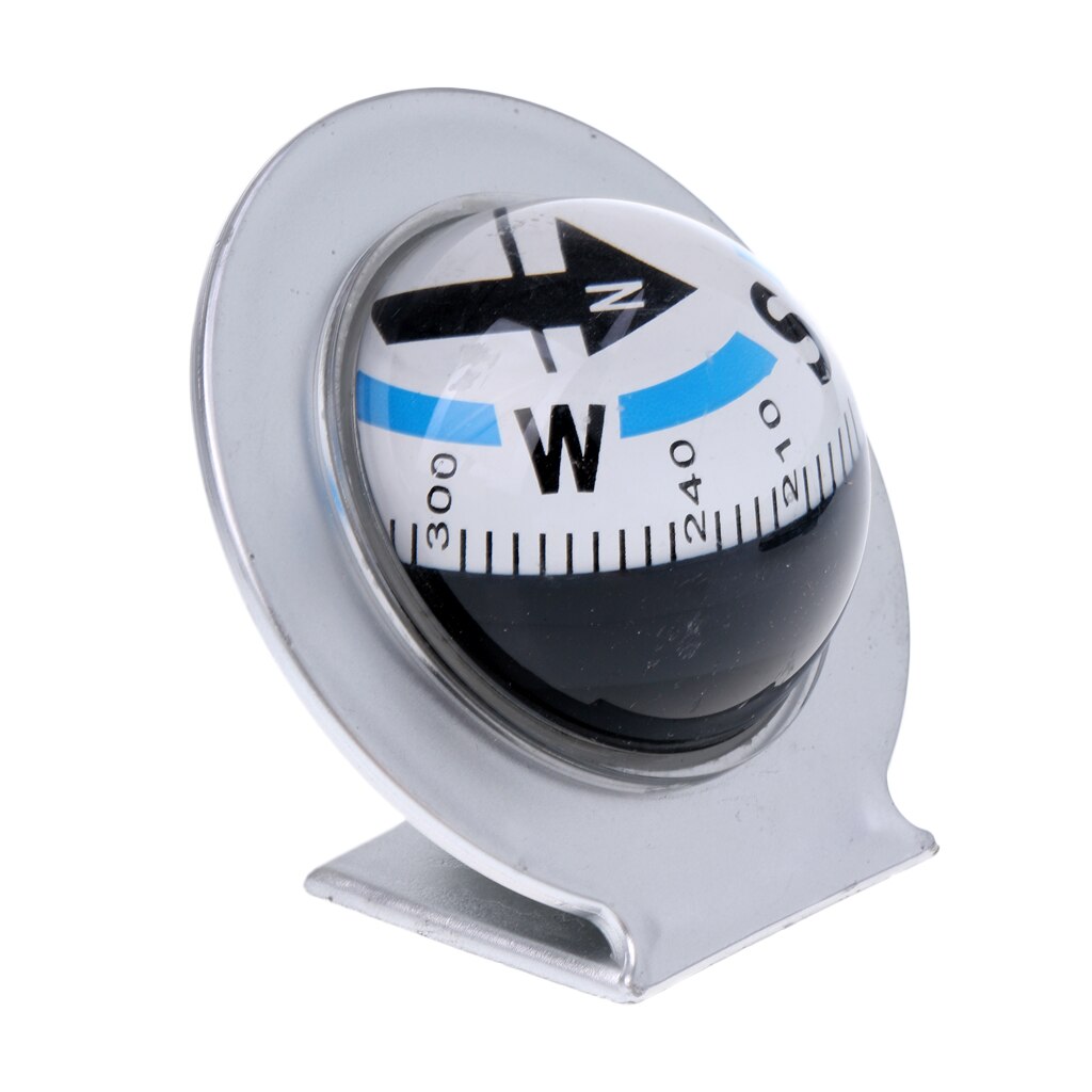 Flexibele Lezen Auto Dashboard Kompas Bal 360 Graden Draaien Voertuig Boot Marine Navigatie