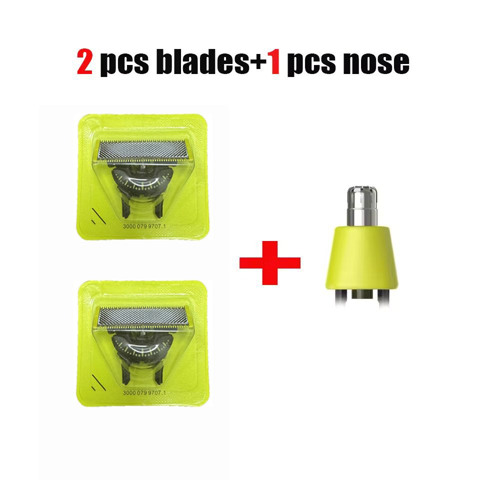 360 Blade/Neus Tondeuse voor mes Vervanging Blade Baard Scheerapparaat Hoofd Trimmer Q2520 Q2530 Q2630 Q6510 Q6520 Q2523: YELLOW