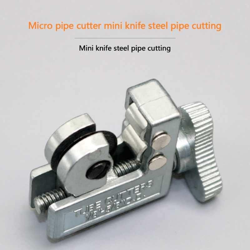 K5DC Mini Copper Pipe Cutter Plumbing Tool Shear for Copper and Aluminum Tubes Water-cooled Copper Tube Heavy Duty Cutter