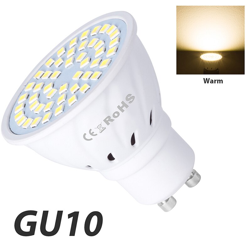 48 Leds Plant Groei Lamp B22 MR16 GU10 Volledige Spectrum 220V Hydrocultuur Groeilicht: A5