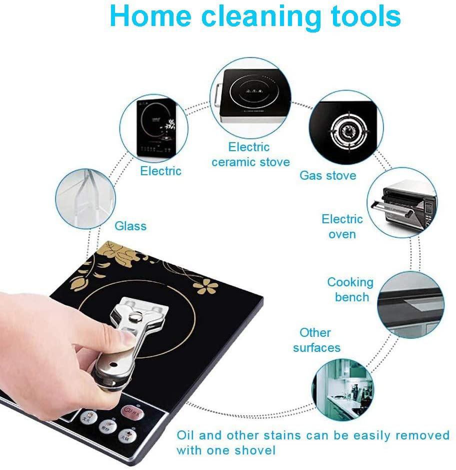 13pcs/set Stainless Steel Scraper Tools Non Scratch For Removing Decal Stickers