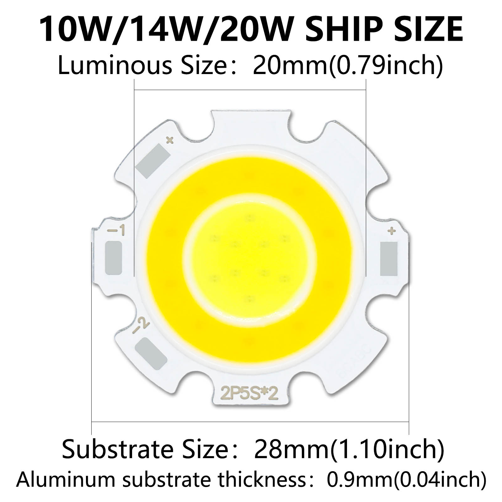 Tweekleurige Lamp Ronde 10W/14W/20W/30W 280ma Dubbele Lampen Diy Voor Led Cob Lamp Led Lamp Lamp Chip Spotlight Downlight Diode Lampen