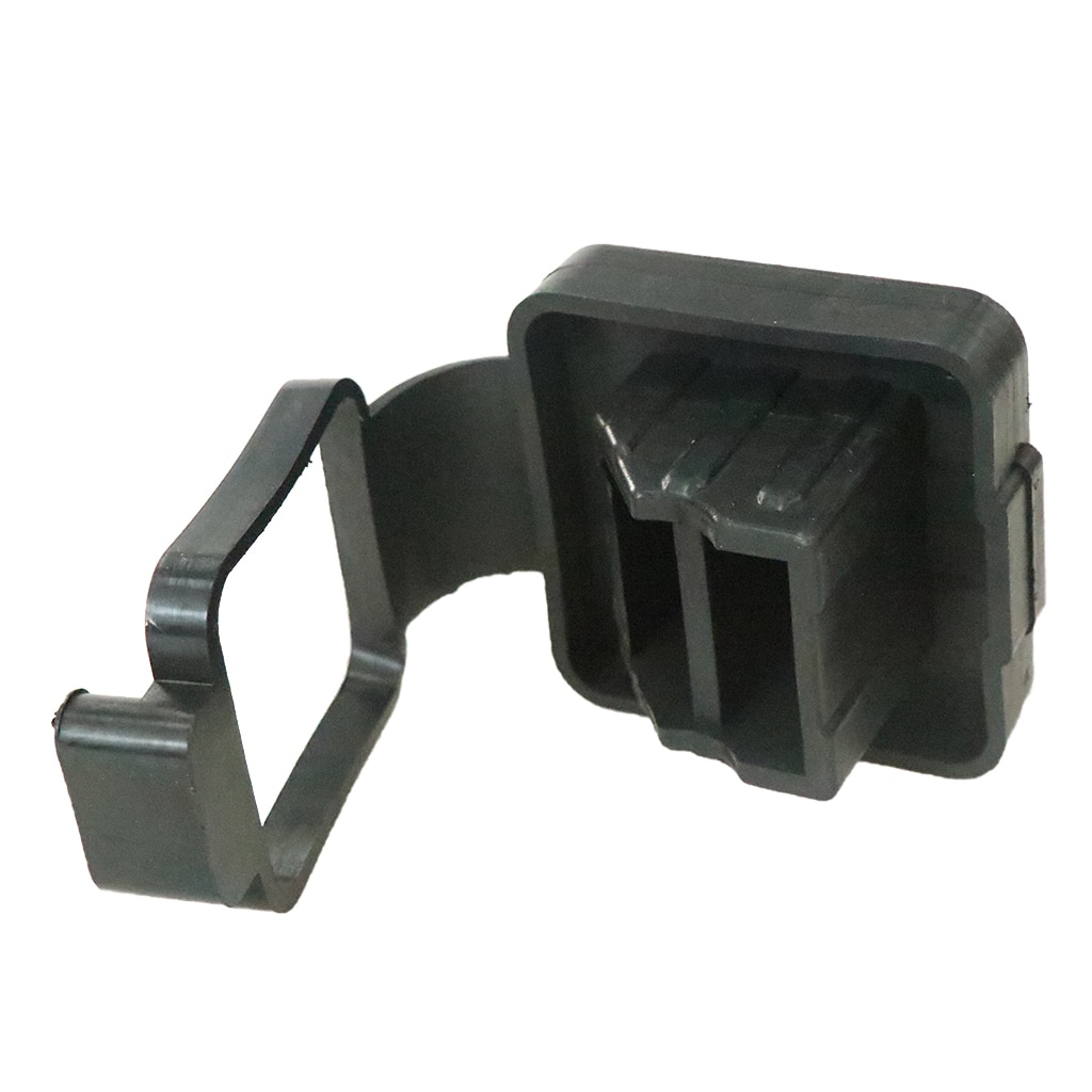 2" Black Trailer Hitch Receiver Cover Plug Cap SUV Truck Van RV 2 Inch