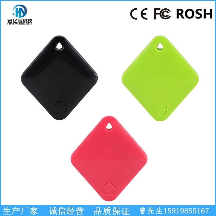 Tynd Rhombus Bluetooth Selfie Stick Fjernbetjening - Android iOS Universal