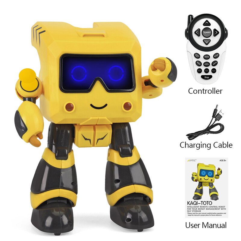 R17 Smart Afstandsbediening Robot Intelligente Programma Robots Speelgoed Voor Kinderen Jongen Meisje Zingen & Dance Touch Modus Robot Voor kinderen: Default Title