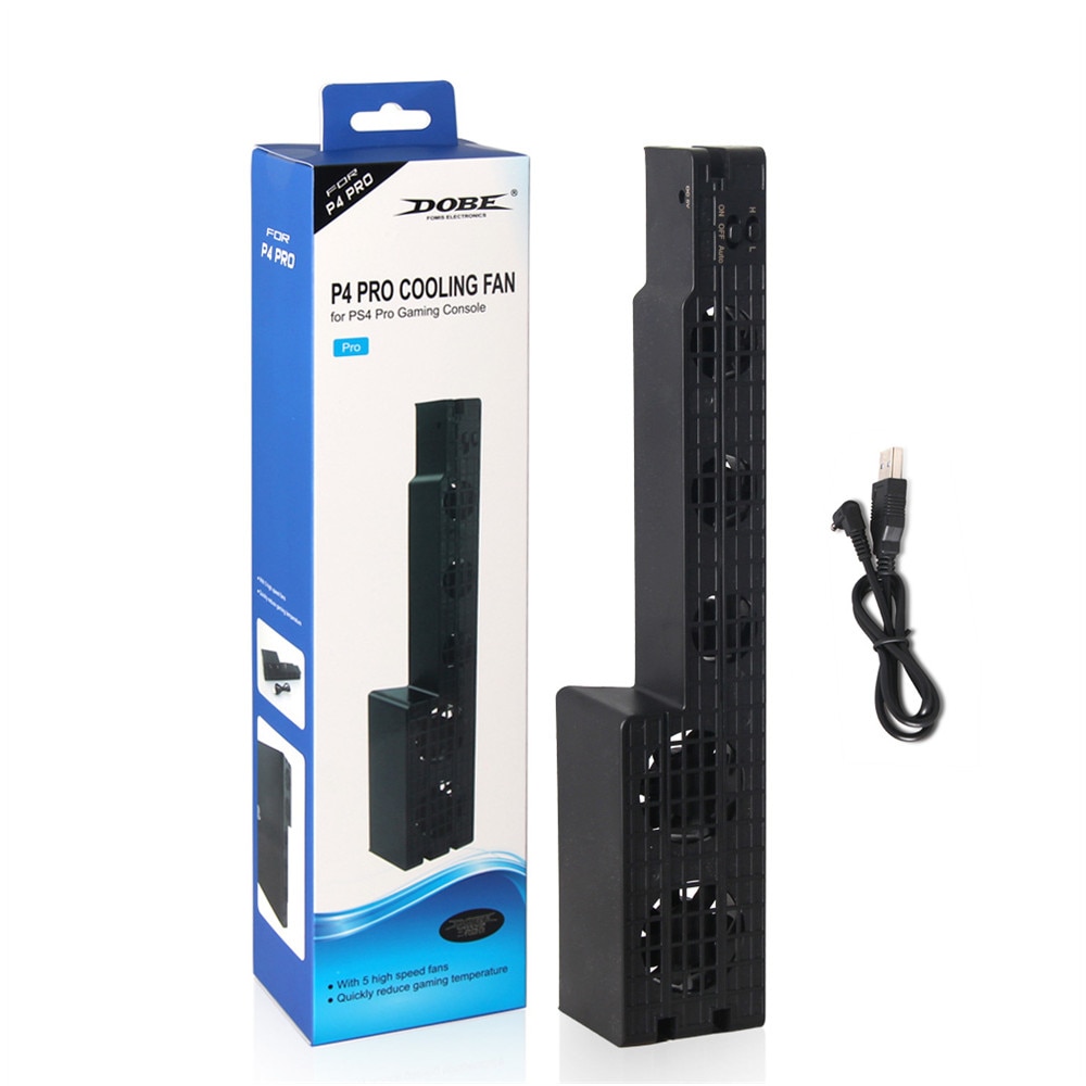 PS4 Pro USB Koelventilator DC 5 V Externe 50 cm 5-Fan Super Turbo Temperatuur Koelventilator voor playstation4 Game Console