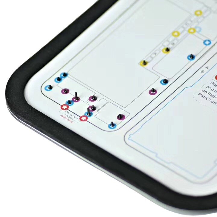Pad guida professionale per iPhone 11pro 11 X XS Max XR XS X 8P 8 7 7P 6 5 vite magnetica custode grafico Mat strumenti di riparazione del telefono