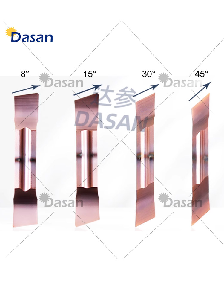 10 pz MGGN MGGN200 MGGN300 MGGN400 R-30 L-30 R-45 L-45 Dasan Inserti in Metallo Duro fessura Scanalatura lama Tornio CNC Utensile Da Taglio