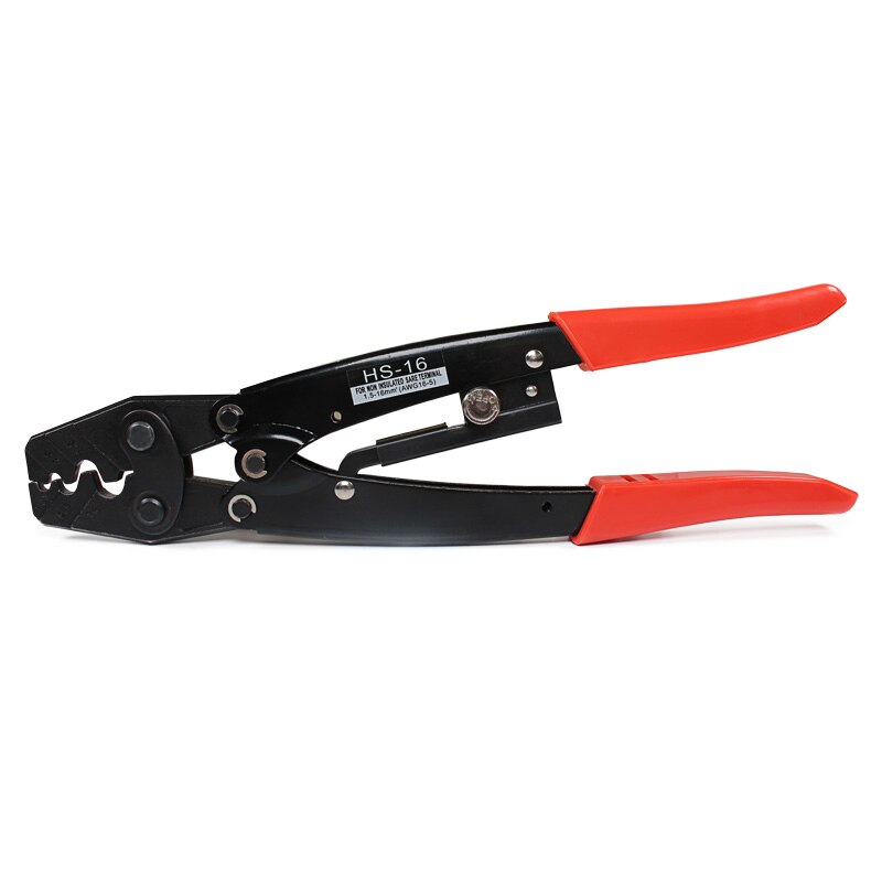 Hs-16 Crimping Pliers Cable Lug Crimper Tool Bare Terminal Wire Plier Cutter 1.25-16 Square Millimeter Cutters Cutting Hand Tool