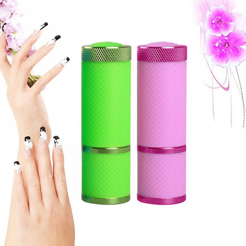 12W Uv Lamp 9LED Nail Lamp Mini Nail Zaklamp Draagbare Nail Gel Droger Lamp Sneldrogende Nail Droger zaklamp Cabine Nail Gel