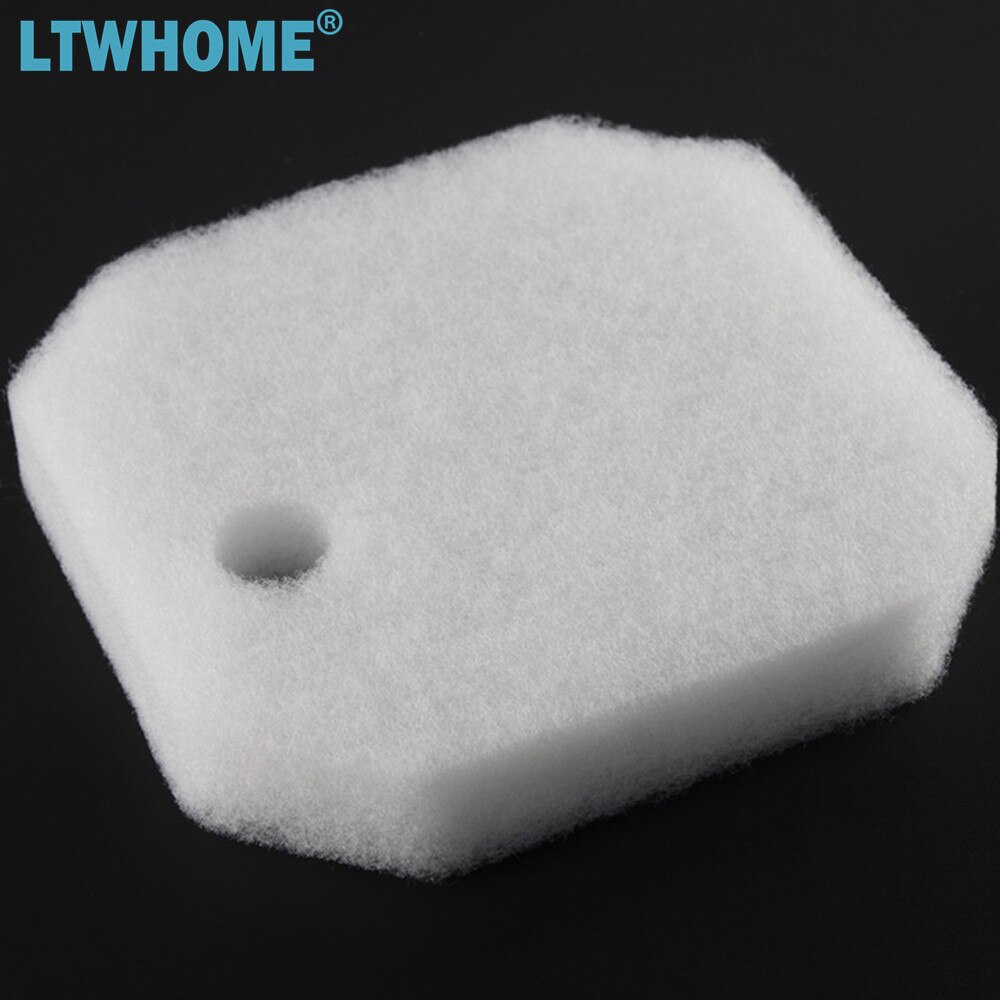 LTWHOME Ersatz Weiß Feine Filter Pads passen für Eheim 2616225 Professionelle 2222/2324 und Erfahrung 150/250/250T