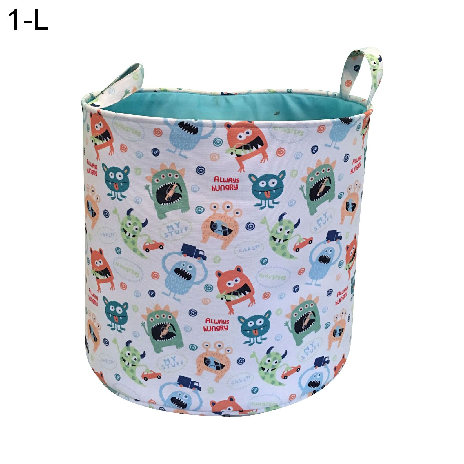 Baby Laundry Basket Cute Dinosaur Foldable Toy Storage Bucket Picnic Dirty Clothes Basket Box Canvas Organizer Cartoon Animal