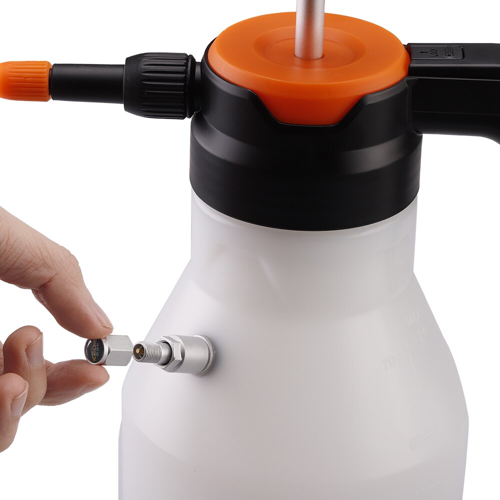 SPTA 2L Car Wash Sprayer Foam Sprayer Manual Pressure Pot Foam Pot Thickening PP Watering Can Foam Bottle For Car Washing