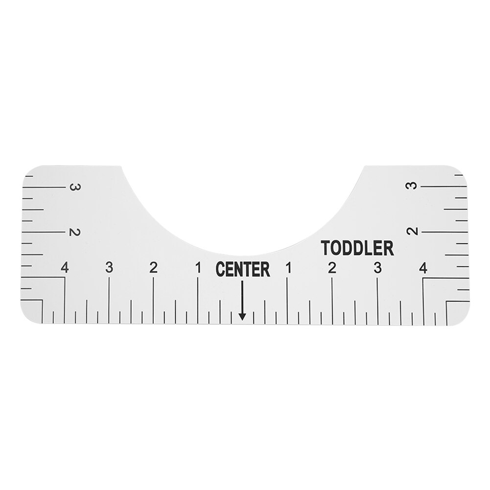 4PCS T Shirt Guide Ruler with Size Chart Sewing Centering Alignment Drawing Template Craft Tool Set Sewing Accessory: 10X 3.5inch