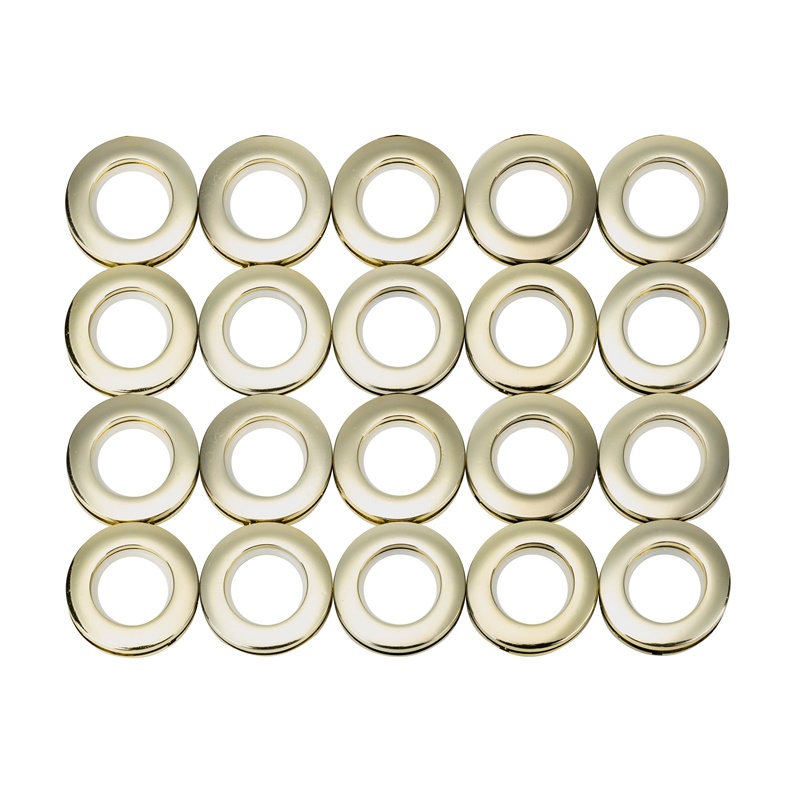 32-pack Curtain Eyelet Rings Inner Diameter 3.9cm Grommet Kit Nanoscale Low Noise Curtain Rings for Curtain Rod Shower Curtain: Matte silver