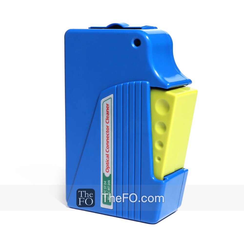 Orientek Ftth Fiber Optic Cleaning Doos, Fiber Optic Connector Cleaner, optische Cassette Schoon Tool Sc/Fc/St/Lc/Mu/Pc/Apc
