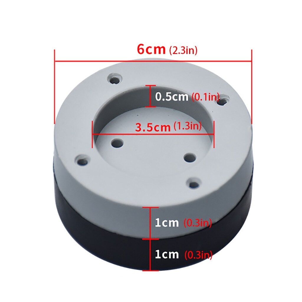IN STOCK！Shock pad of washing machine Anti-slip And Noise-reducing Washing Machine Feet Rubber Anti-vibration Pad 4PCS