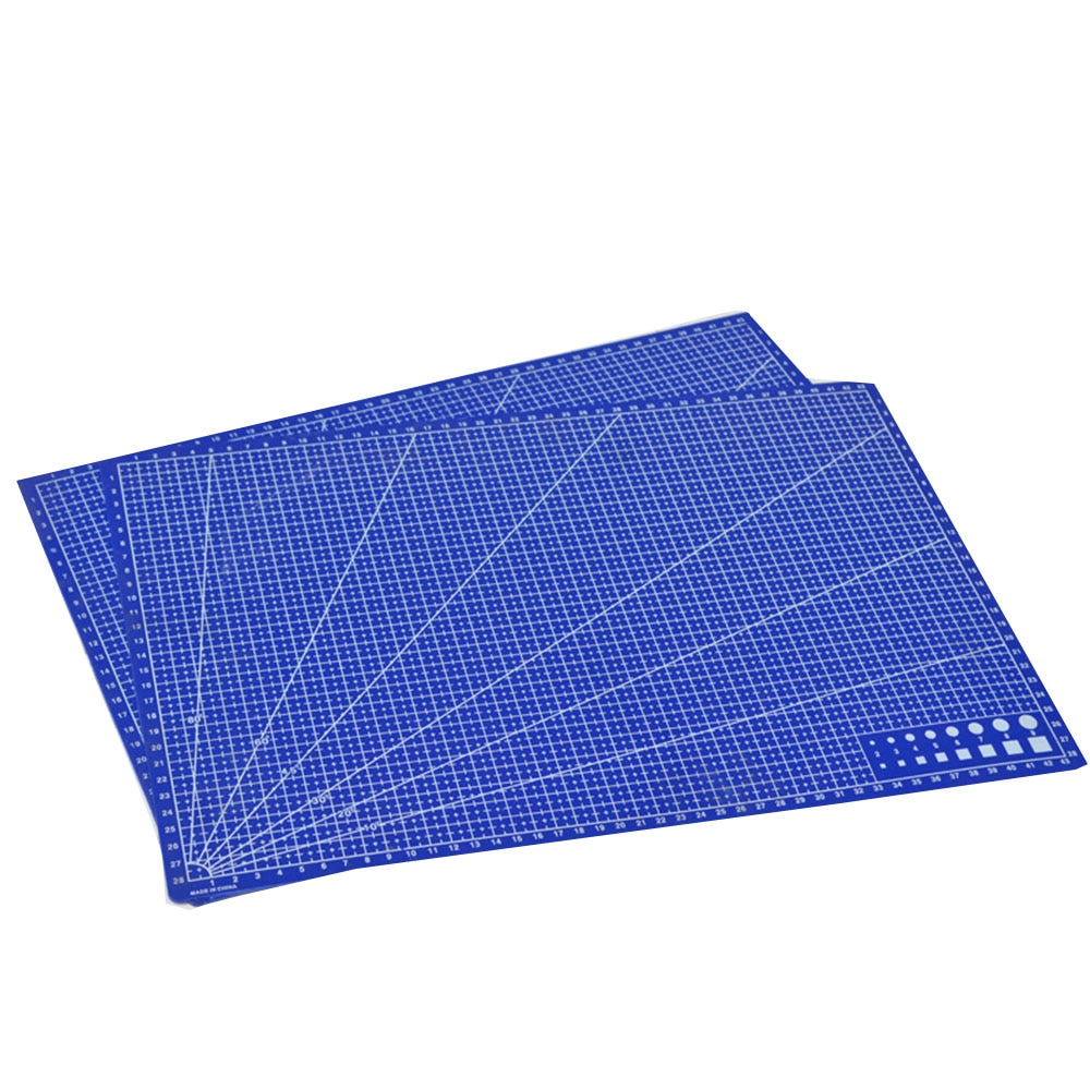 1Pcs A3 Pvc Rechthoekige Snijden Mat Grid Line Tool Plastic 45cm * 30cm snijmat a3