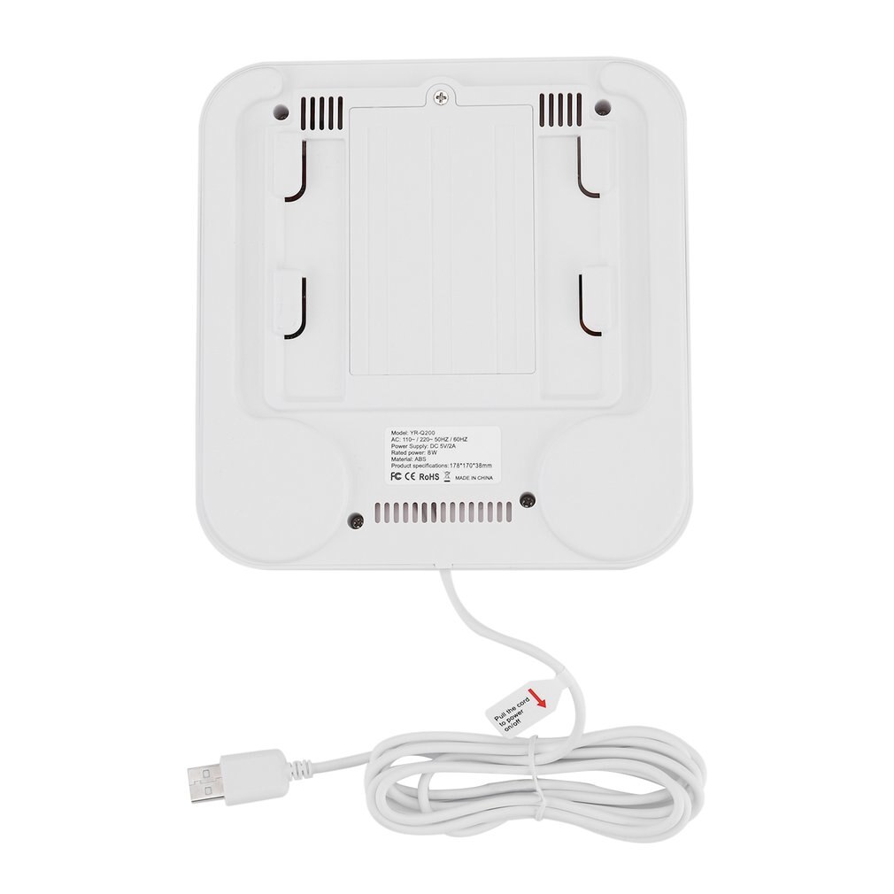 Portable Wall-mounted CD Music Player Home Audio Boombox With Remote Control FM Radio Built-in HiFi Speaker