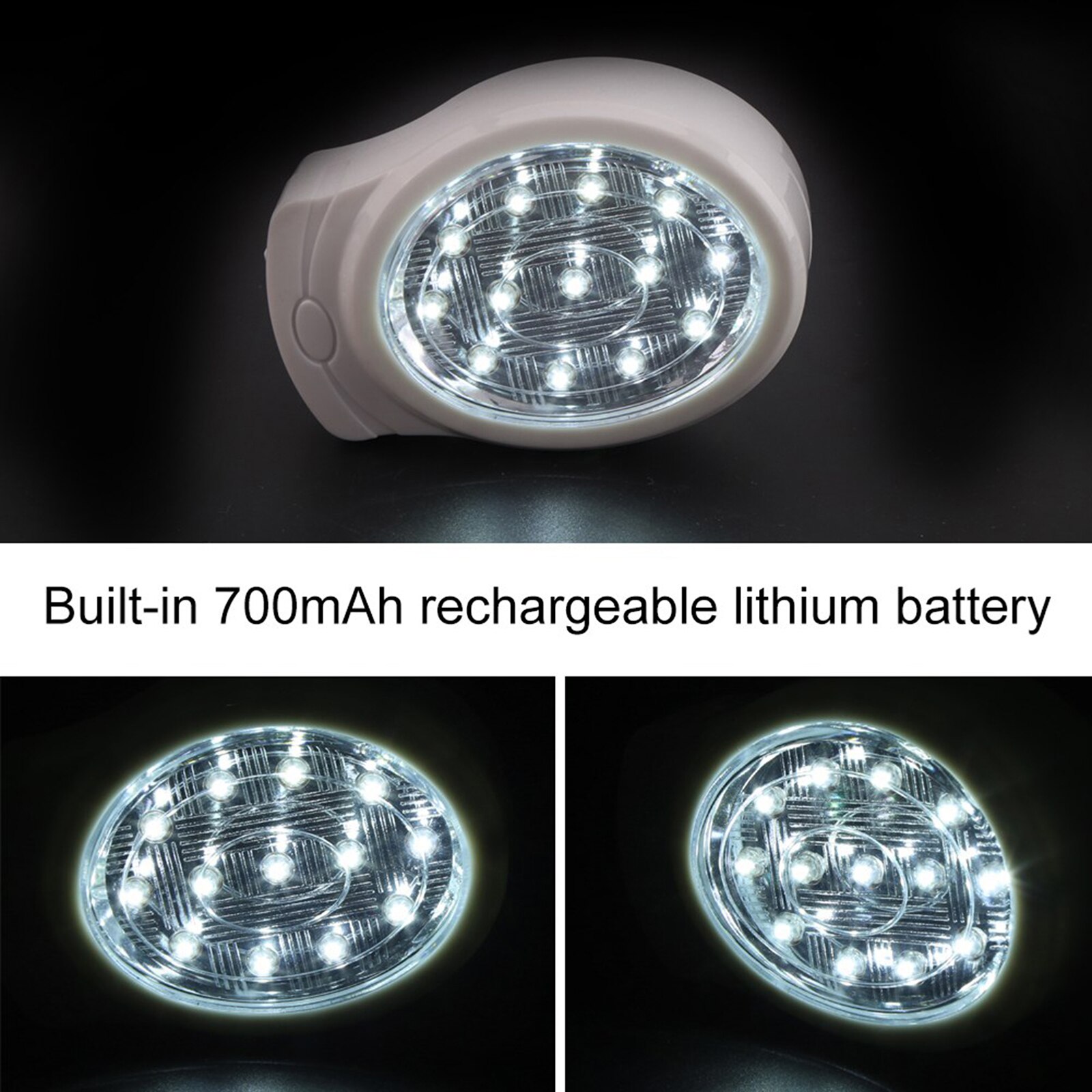 Fire Emergency Light 2W AC110-240V Multifunctional LED Lighting Rechargeable Outdoor