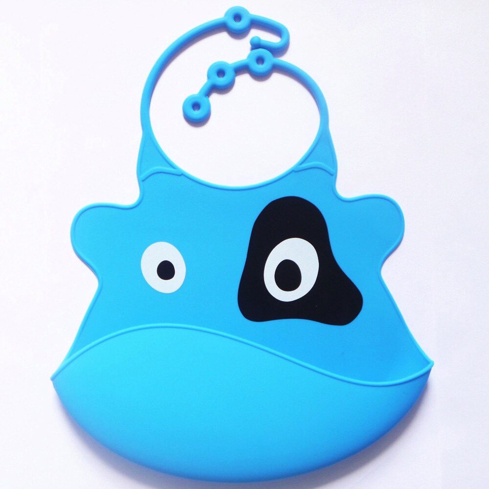 Waterproof Saliva Dripping Bibs Cute Kid Infant Bibs Baby Soft Silicone Bib cute adjustable baby bibs babero con mangas