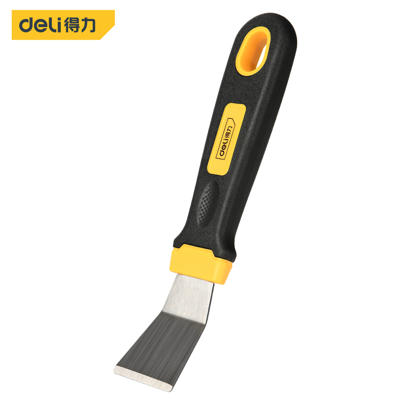 Herramienta de limpieza Deli, pala raspadora de Metal, cuchillo de limpieza multifunción para suelo, pared y ventanas, herramientas manuales para el hogar, cuchillas raspadoras limpias: Naranja