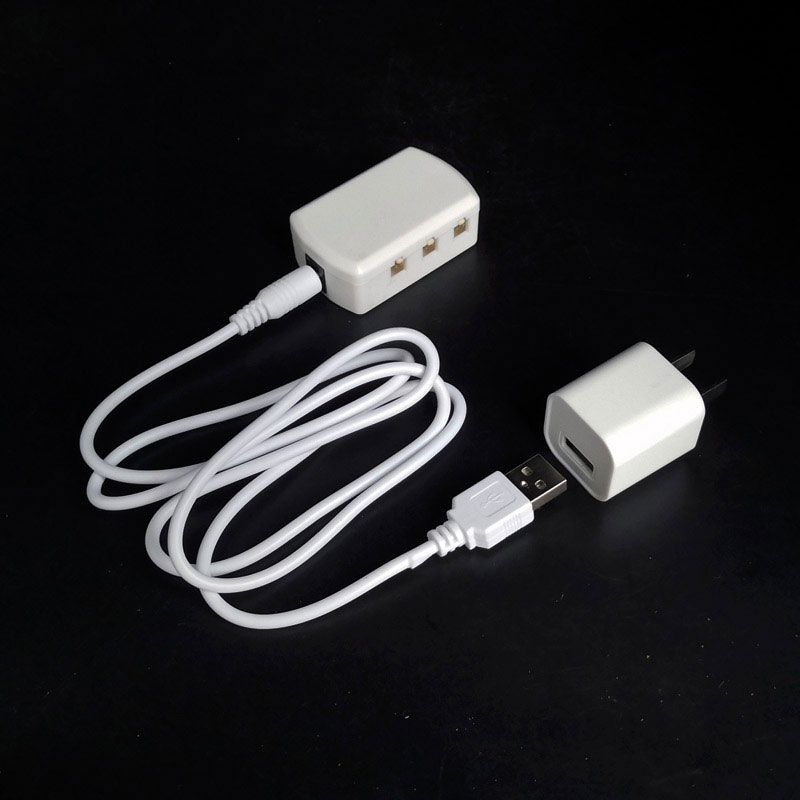 HO Scale LED Light USB Wiring Set 6 Output Ports Lighting System Connect Sand Table Railway Model Accessories