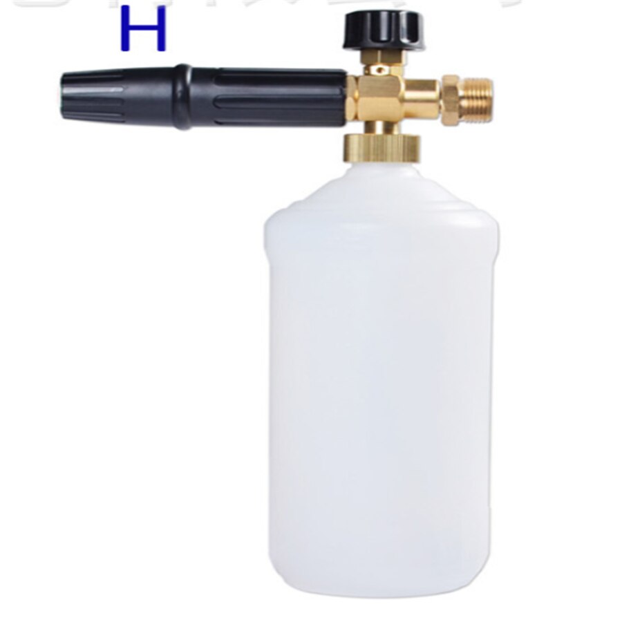 Foam Nozzle Hoge Druk Zeep Foamer Schuim Kanon Sneeuw Foam Lance Auto Schuim Wassen Voor Tornado Karcher K Hogedrukreiniger auto Washer: Blauw