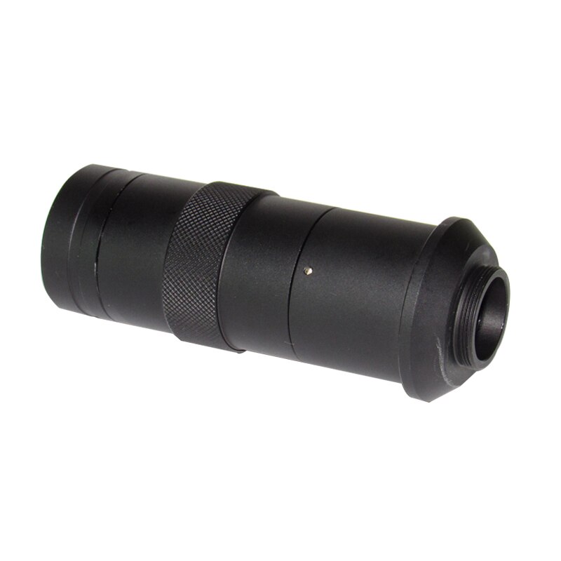 8X-100X Microscope Lens C Mount Magnification Adjustable Eyepiece Magnifier Industrial Lens for LAB PCB F3.0