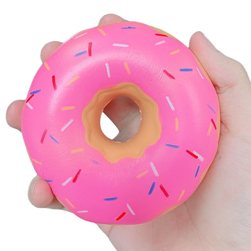 Kawaii Schokolade Donut Squeeze Spielzeug Weichen Squishy Langsam Rising Simulation Süß Duftenden Stress Relief Spielzeug für Kind Baby Weihnachten