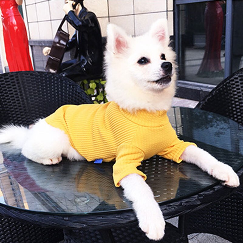 Pet Hond Kat Coltrui Winter Warm Gebreide Hond Kleding Voor Kleine Honden Chihuahua Kleding Puppy Jas Huisdieren Producten