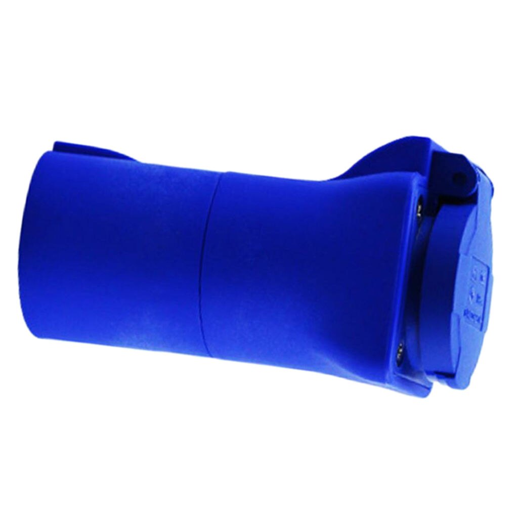 RV Power Cord Adapter Male To Female Camper Detachable 220V Blue 7 Prong