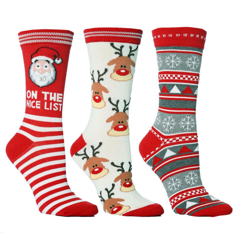 1 paar männer frauen Winter Socken Weihnachten Baum Schnee Elch Bunte aufbringen Baumwolle Glücklich Socken Neue Jahr