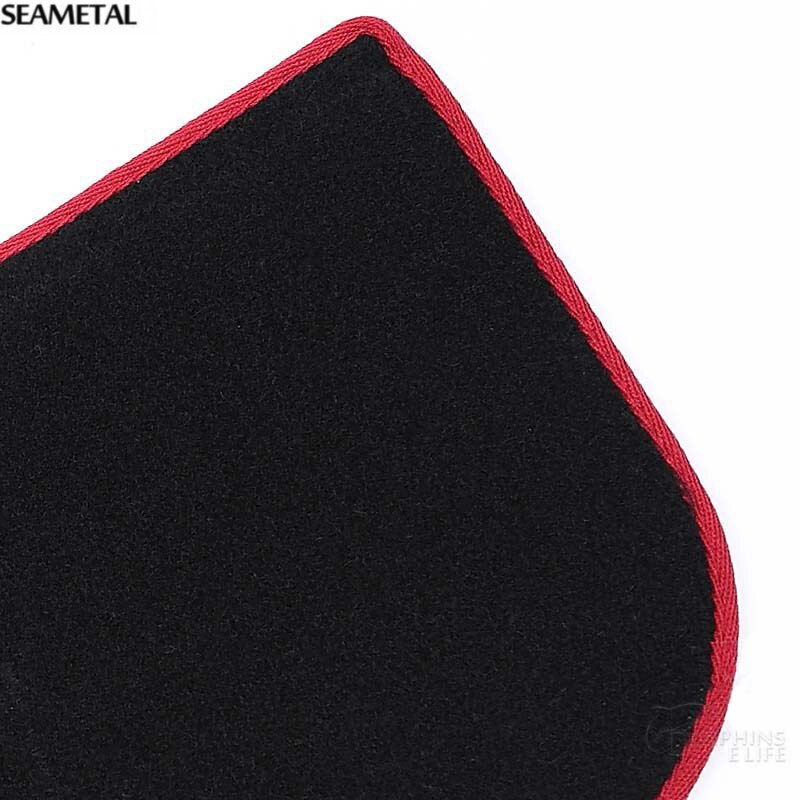 Für LHD Nissan Qashqai J11 2nd Auto Armaturenbrett Matten Teppich Schutz Pads Innenraum Auf Auto zubehör: rot 1pc