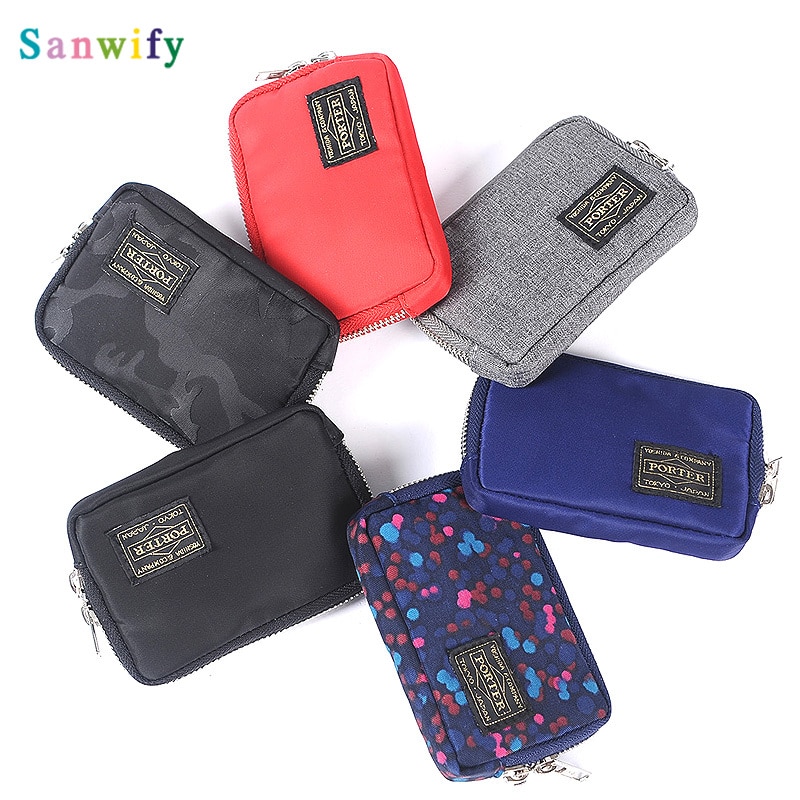 Men Wallet Nylon Cloth Short Wallet Female Handbag Casual Women Wallets Youth Purse