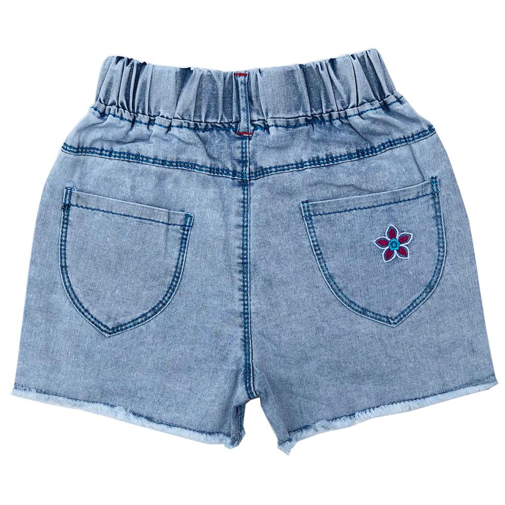 2-11T di Estate Dei Capretti Dei Bambini Bambine Denim Shorts Delle Ragazze di Estate Denim Ricamato Shorts