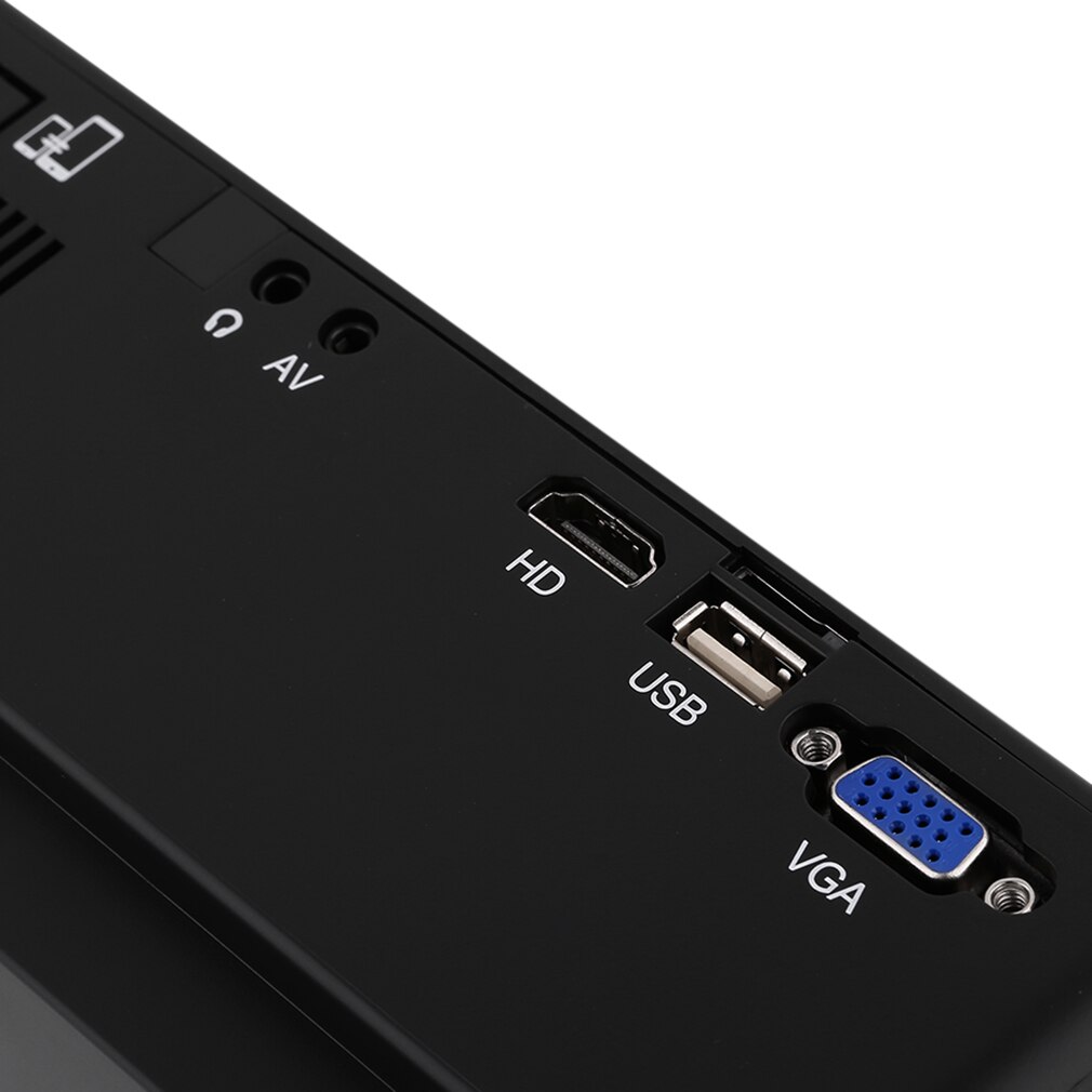 E08 LCD+LED Portable Projector 1500LM 800x480 Pixels HDMI Home Media Player Projection Ceiling UK AU EU Plug