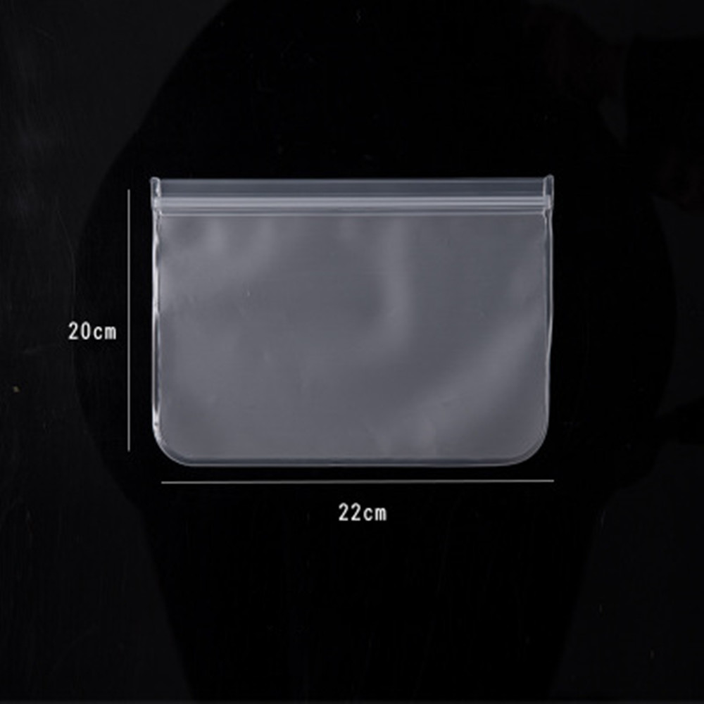 1 pcs Herbruikbare EVA Voedsel Opbergtas Koelkast Voedsel Opbergtas Groente-en Verzegelde Zak Keuken Organizer Komen: Licht Groen
