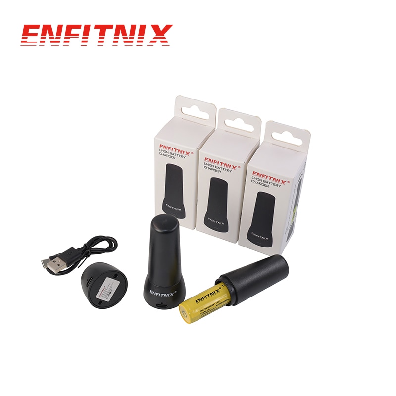 Enfitnix Navi800 inteligentne rowerowe lampy przednie ładowarka