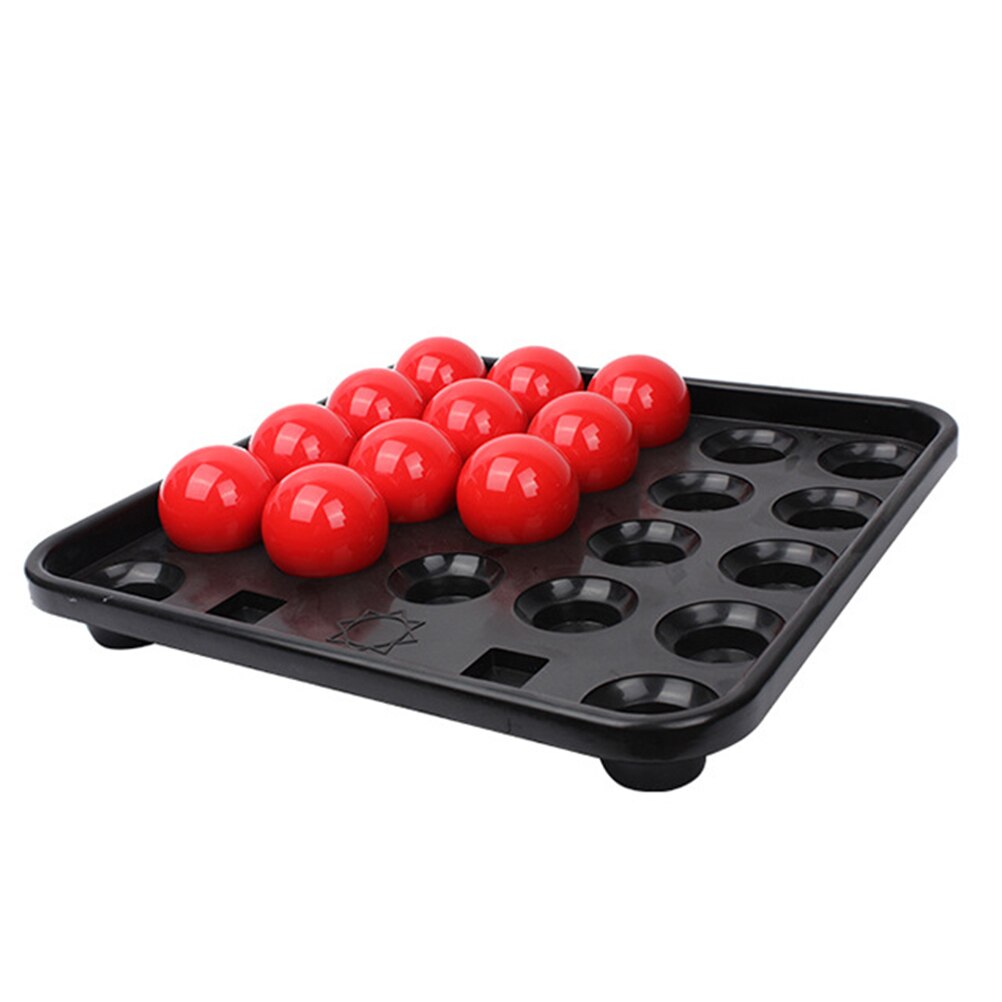 1 Pc Zwembad Ball Tray Biljart Ballen Rack Plaat Poll Bal Opslag Standaard Bal Lade Voor Thuis Game Voor Biljart ballen (Geen Ballen)