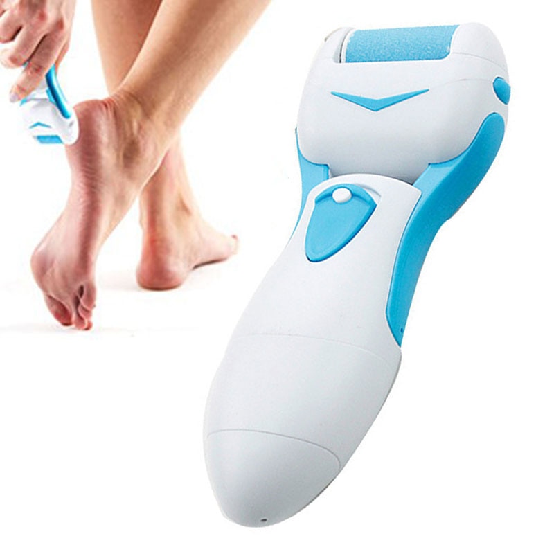 Máquina exfoliante eléctrica para el cuidado de los pies, limpiador de piel, masaje de belleza, eliminador de cutículas en el talón y pedicura