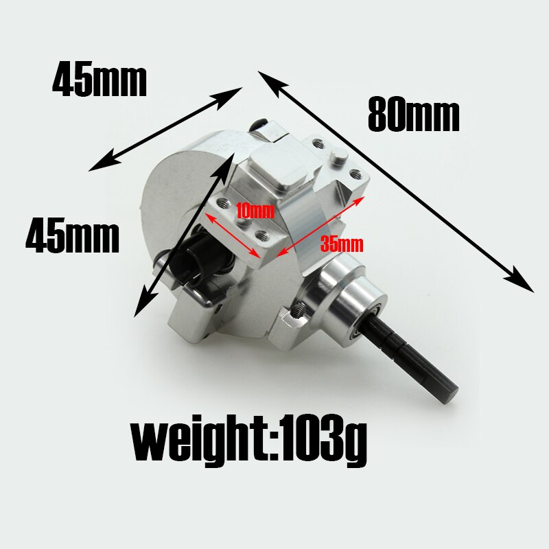 HSP Electric Car Gearbox Differential Gear Box Set 02024 02051 02030 03015 for 1/10 HSP 94111 94123 94106 94107 94108 94170