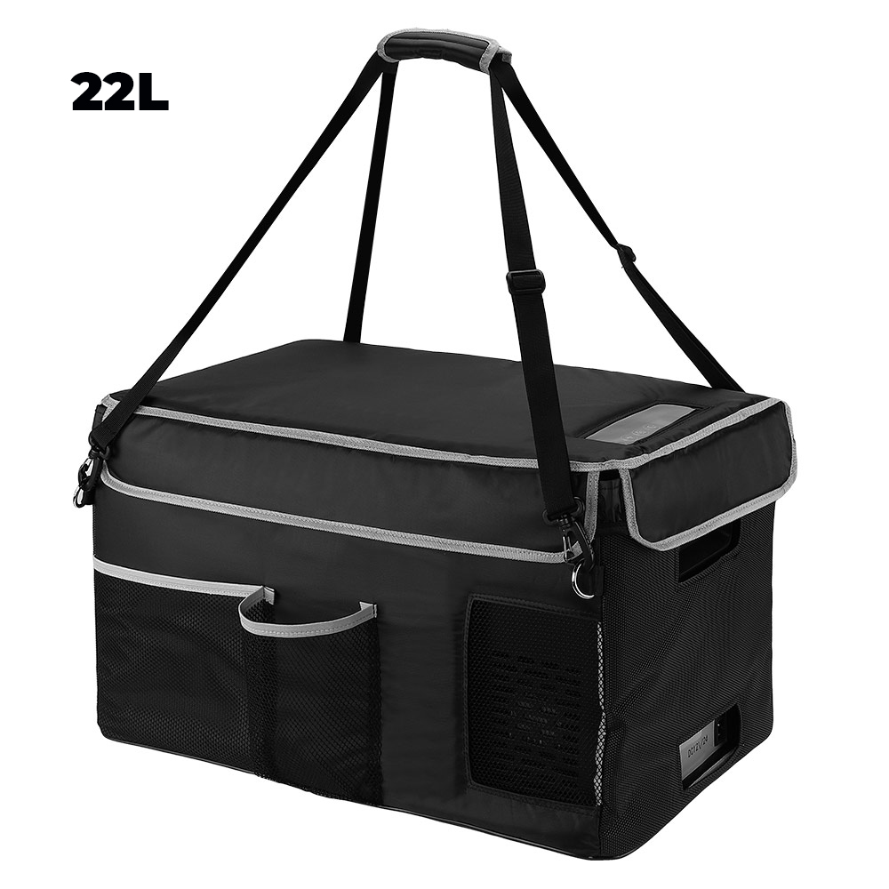 Joytutus – sac de rangement pour réfrigérateur de voiture 18l, sac de transport Portable pour Mini réfrigérateur garder le refroidissement anti-goutte (réfrigérateur non inclus): 22L protective bag