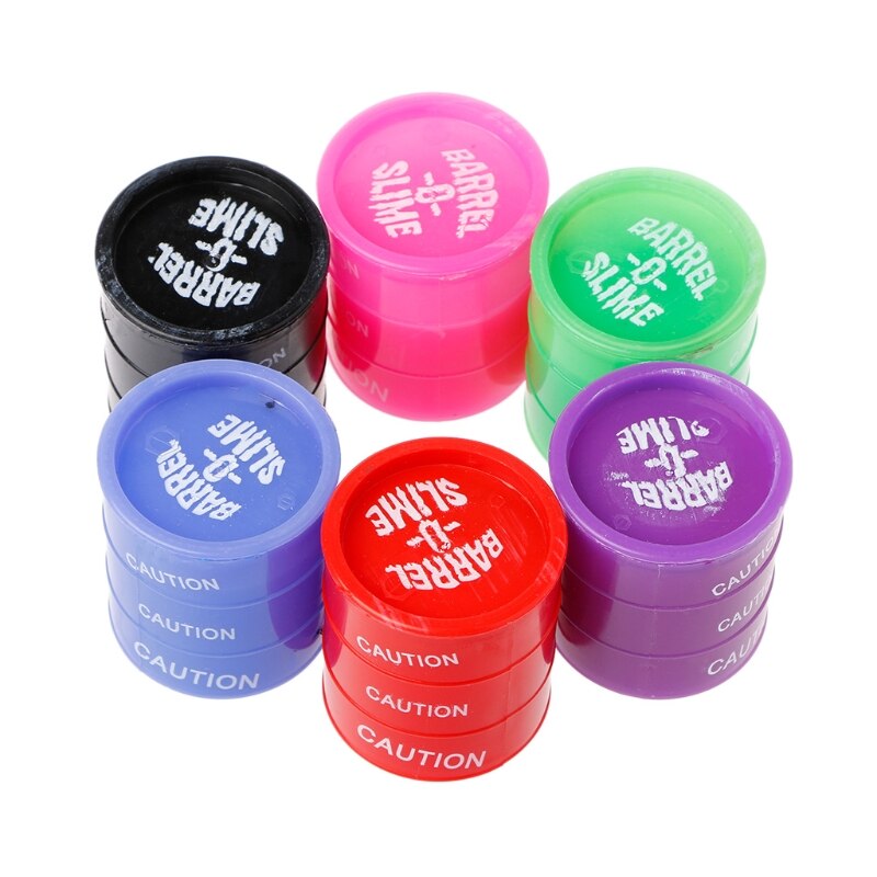 Juego de broma para fiestas de barril O Slime, relleno para piñatas, juguetes mágicos de broma, 1 unidad